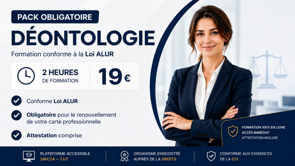 Déontologie en immobilier