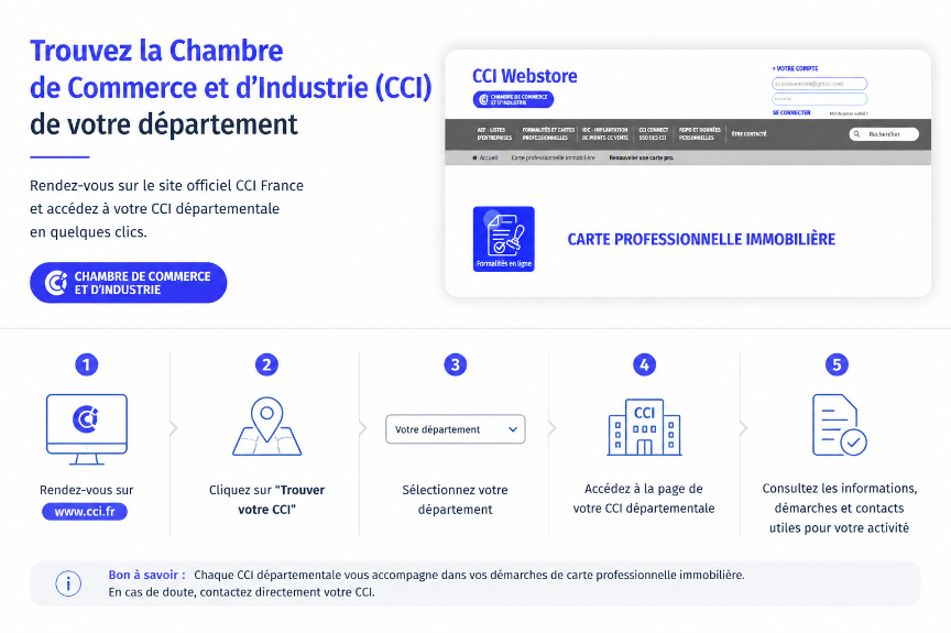 Trouvez votre CCI
